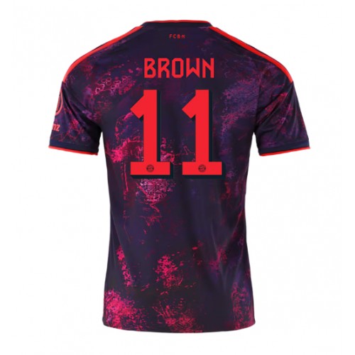 Pánský Fotbalový dres Bayern Munich Nathaniel Brown #11 2026-27 Třetí Krátký Rukáv